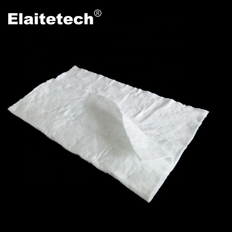 High silica E-glass fiber needled mat fiberglass needle punched fireproof felt