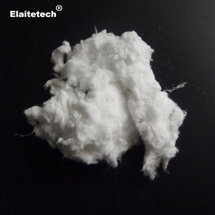 Solubility ceramic fiber chopped spun bulk/cotton/wool for vacuum formed special shaped products