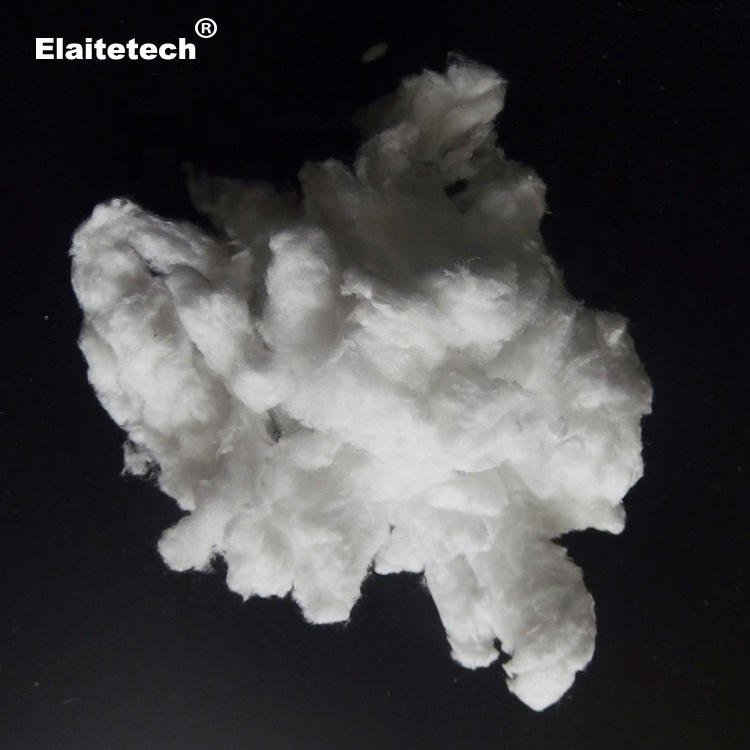 Solubility ceramic fiber chopped spun bulk/cotton/wool for vacuum formed special shaped products