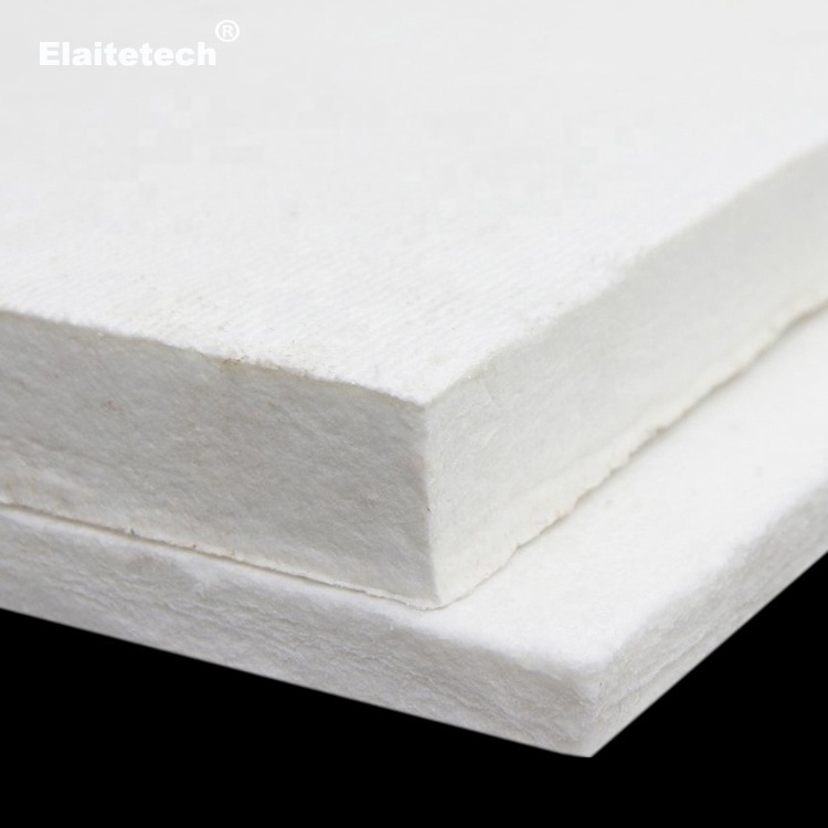 Alumina silicate thermal resistant  ceramic fiber insulation rigid board for high temperature furnace