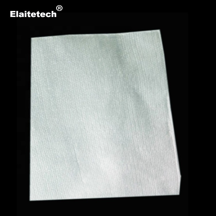 High alumina insulation vermiculite coated aluminosilicate ceramic fiber wool cloth/fabric with SS wire