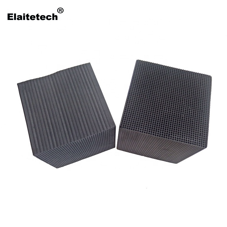 100*100*100mm Coal-based honeycomb activated charcoal and activated carbon