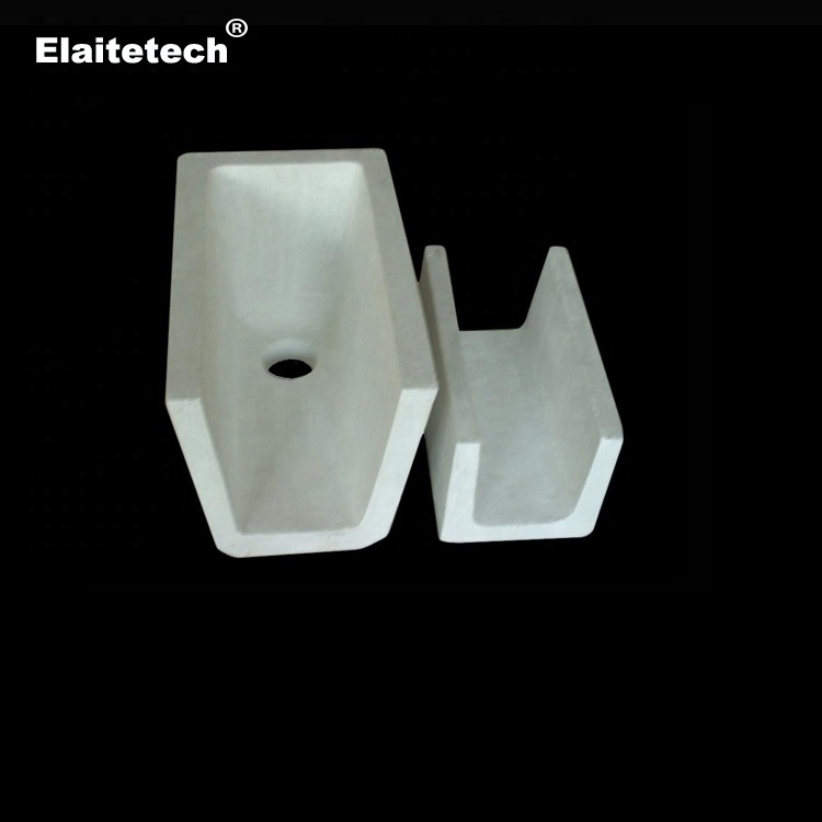 Insulation vacuum forming ceramic wool special shaped tubular shape for metal casting