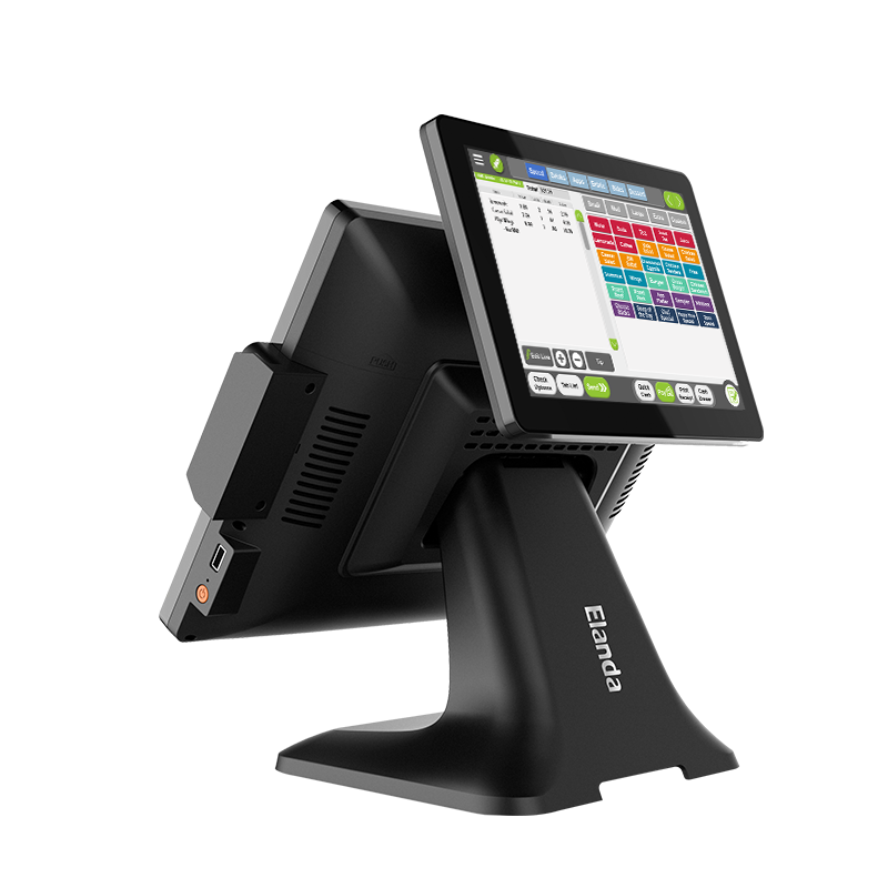 Elanda Newest Restaurant Windows 10 POS Systems All in one POS Terminal Cash Register Price Touch Screen POS Machine