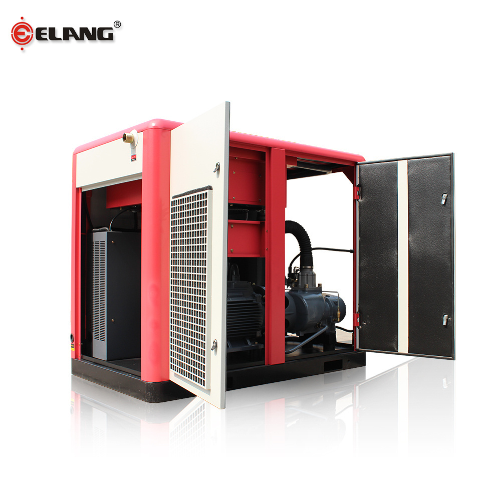 40HP 30KW 1.4 - 5.3 m3/min Energy Efficient Screw Air Compressor for Rubber Factory