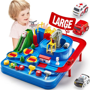 Race Track Car Adventure Preschool Toddler Boy Toys Educational Puzzles Car Toys for 4 5 6 Year Old Boys Girls