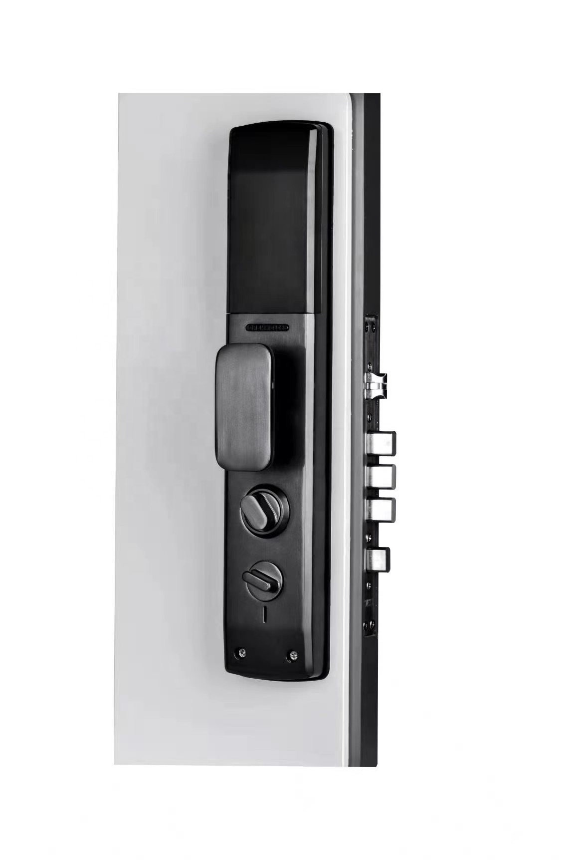 tuya smart door lock automatic biometric lock rfid IC cardf Wifi APP combination home security fingerprint lock