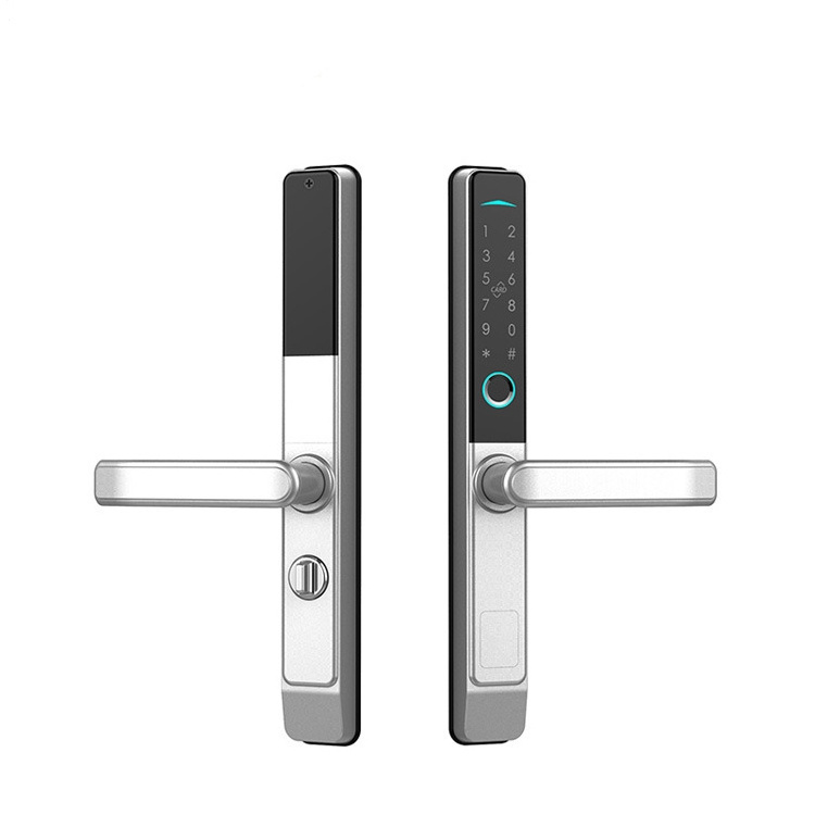 2020 High quality electronic smart fingerprint digital door lock sliding wooden door locks