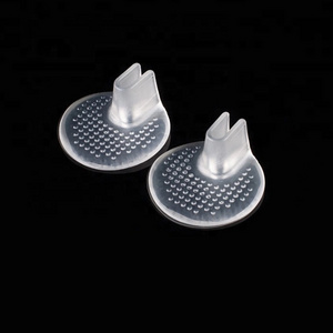 Transparent Gel Slipper Cushion Pad Toe Separator Anti-slip Anti-wear Forefoot Pad For Thong Sandals