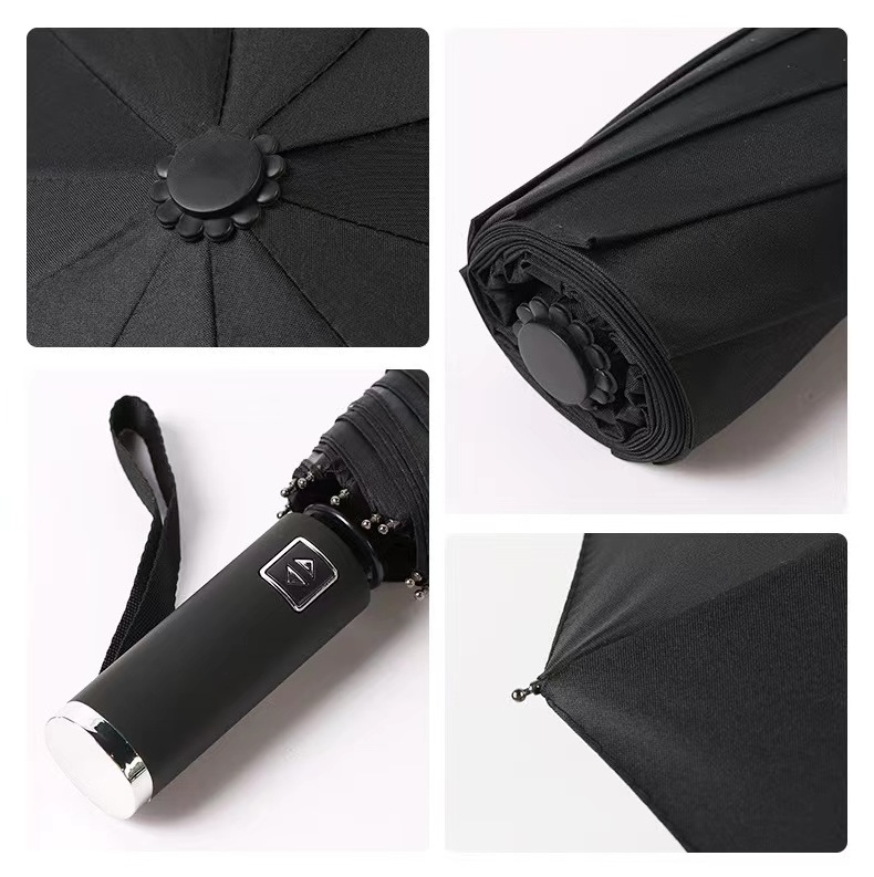 3  Folding Gift Umbrellas Smart Open Close Luxury Customized Umbrella Portable Travel Umbrella