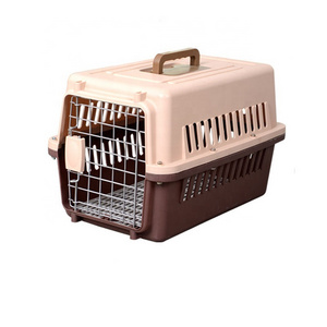 Outdoor Pet Carrier For Cat Dog Puppy Rabbit Airline Transport Box Travel Box Basket Flight Cage