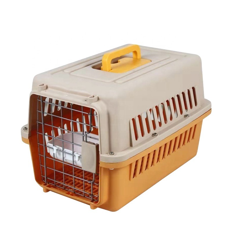 Outdoor Pet Carrier For Cat Dog Puppy Rabbit Airline Transport Box Travel Box Basket Flight Cage