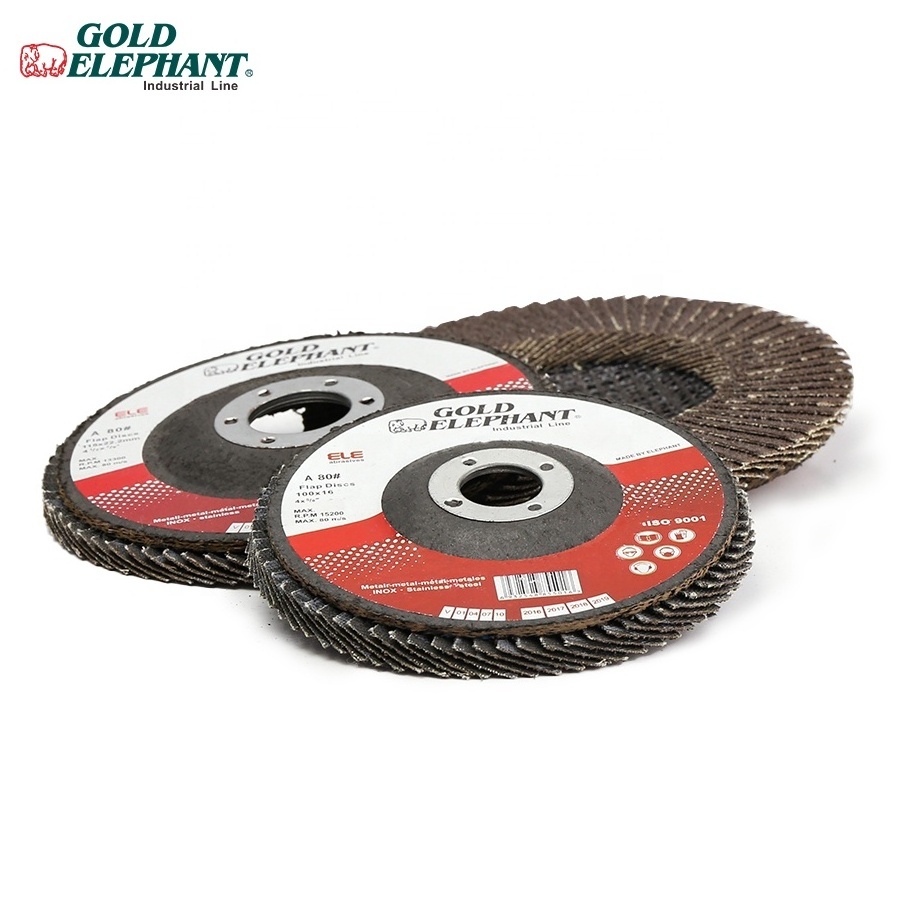 Gold Elephant Best-selling model aluminum oxide flap wheel disc  suitable for industrial metal polishing