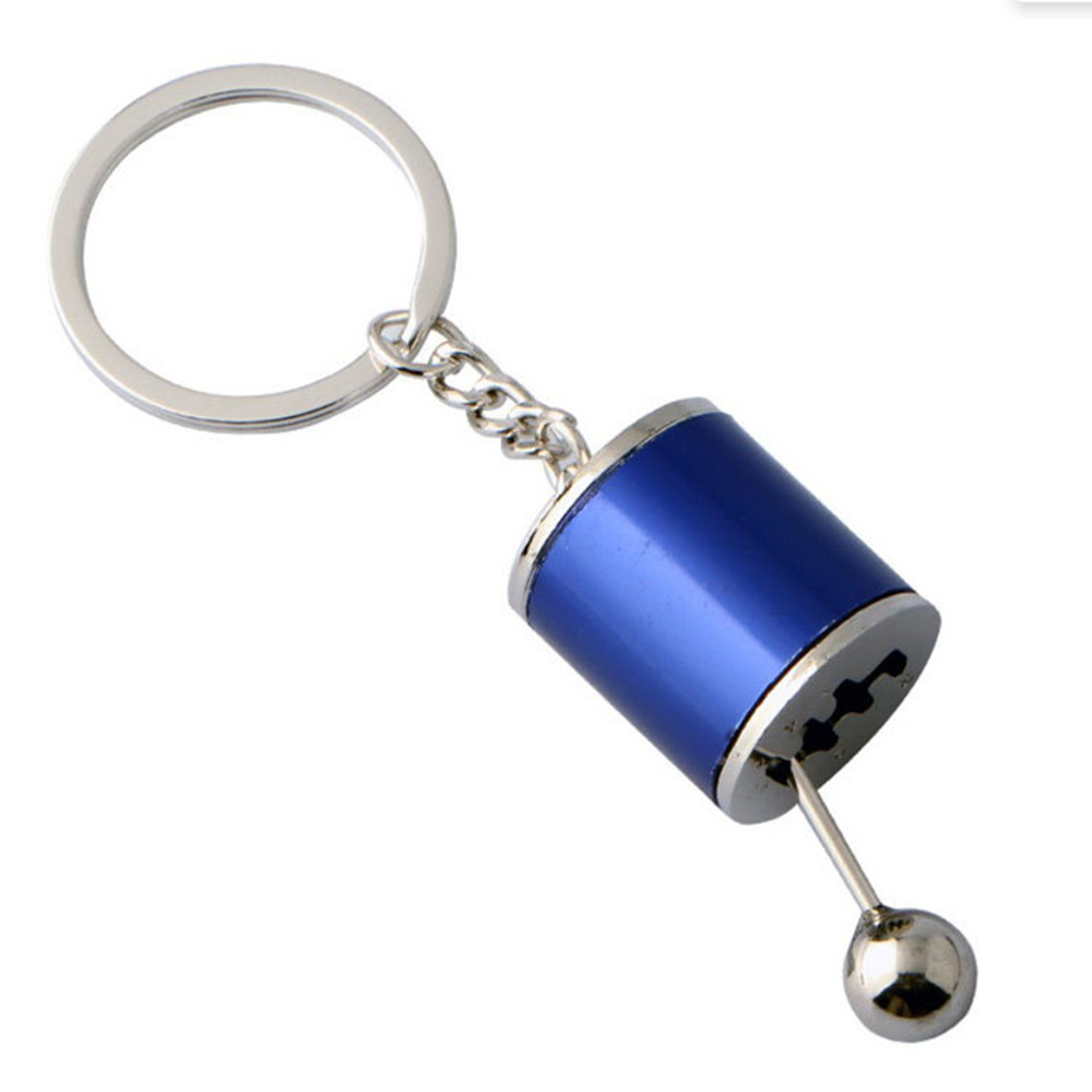 Wholesale Auto Part Model Metal Keychain Six Speed Manual Gearbox keychain 3D Car Keychain