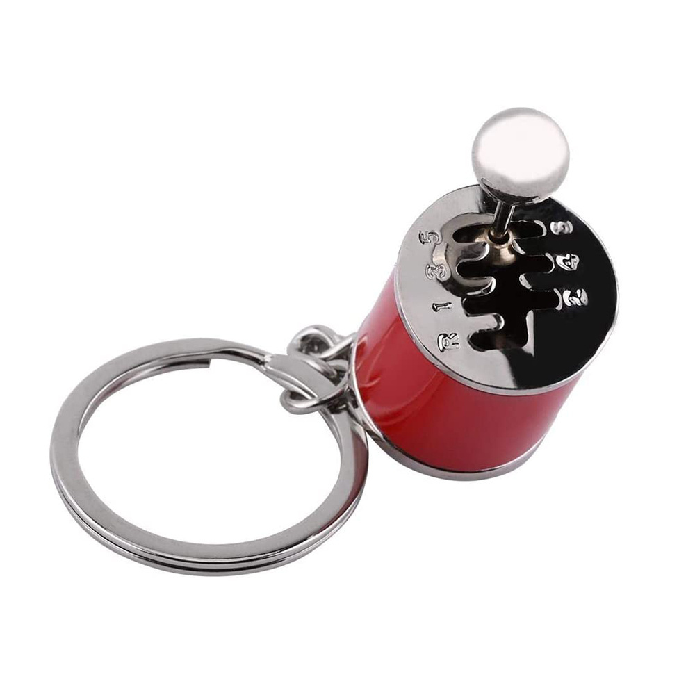 Wholesale Auto Part Model Metal Keychain Six Speed Manual Gearbox keychain 3D Car Keychain