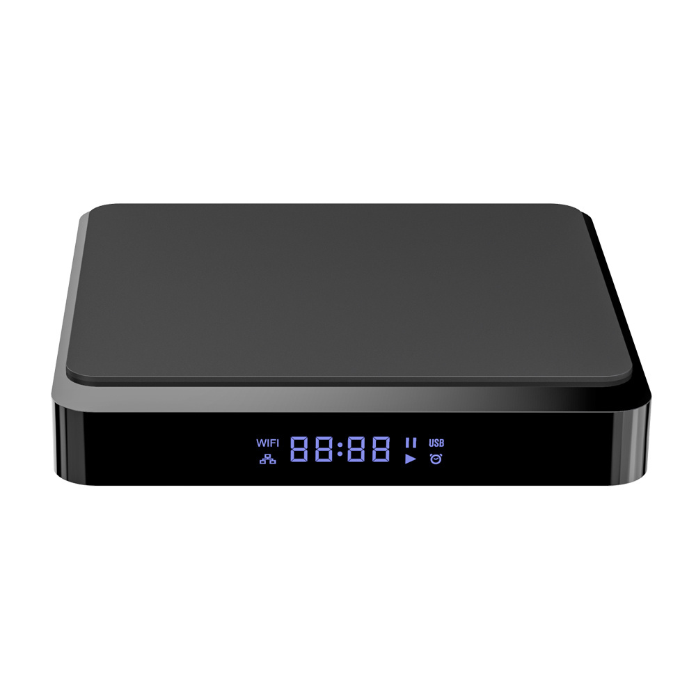 2022 New design Gigabit lan 8K Android 11 streaming ott box quad-core root permission S905X4 tv box auto app start set top box