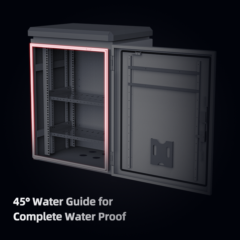 N Modular Electrical Equipment & Supplies Electrical Casing Monitoring Security Waterproof Box 15U Metal  Enclosure