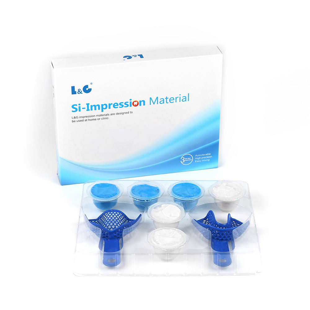 ISO CE Approved Factory Supply Dentist Material OEM Silicone Putty Dental Teeth Impression Kit