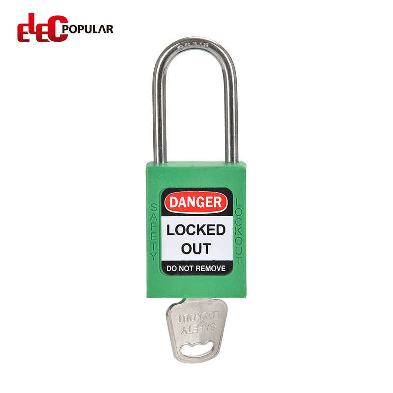 OEM Lockout Tagout 38mm Shackle Safety Padlock with Master Keys locks combination padlock safety lock out