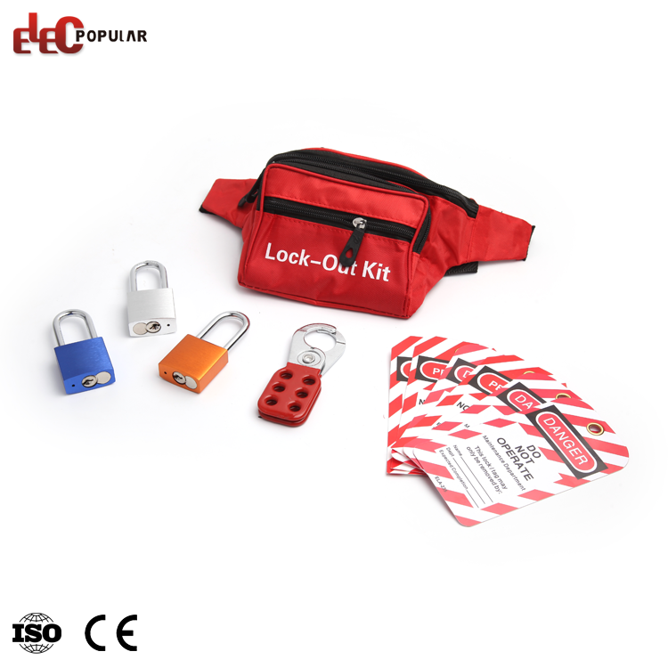 China High Quality Personal Safety Electrical Lockout Kit With Padlocks