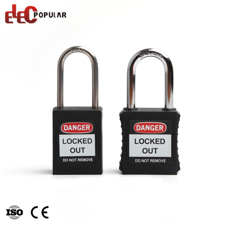 Bulk Industry Nylon Body 38Mm Stainless Steel Shackle Safety Padlock