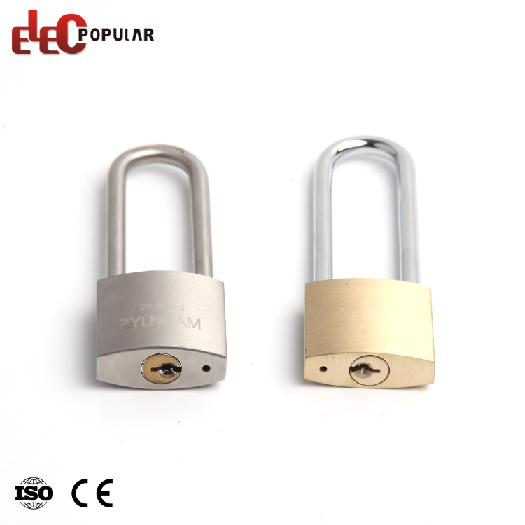 OEM Factory China Durable Pad Lock Safety Brass Padlock With Two Keys