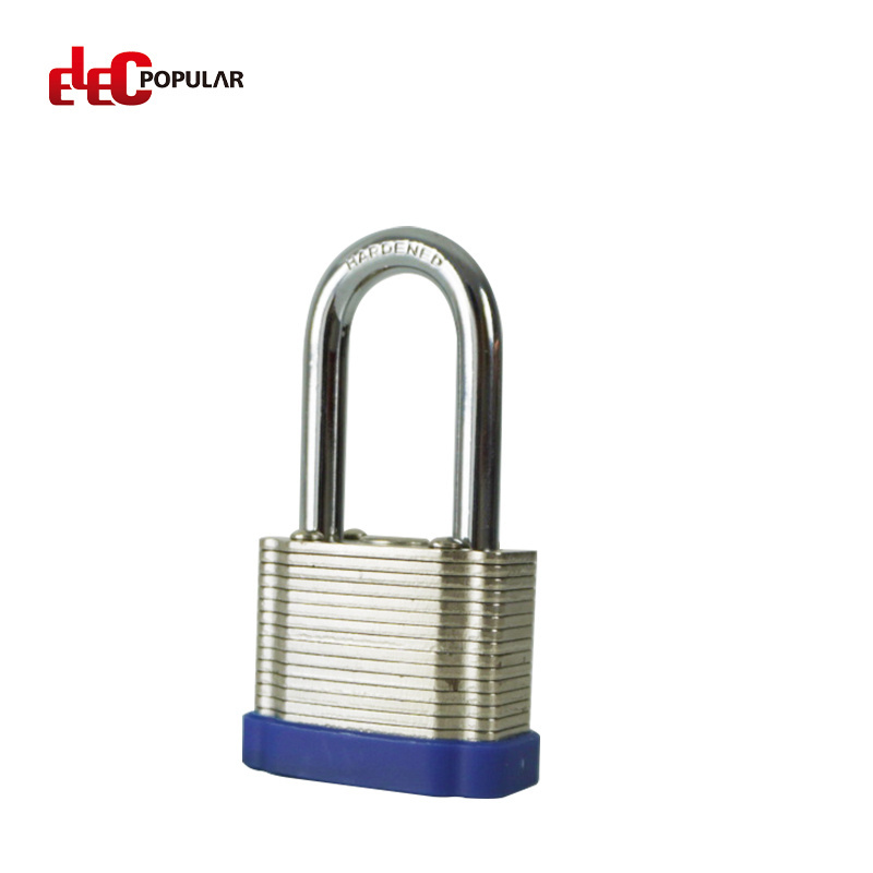 OEM Manufacturer Elecpopular Industrial 51MM Safety Laminated Steel Padlock with Master Key Key Cylinder Locks