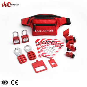 China High Quality Personal Safety Electrical Lockout Kit With Padlocks