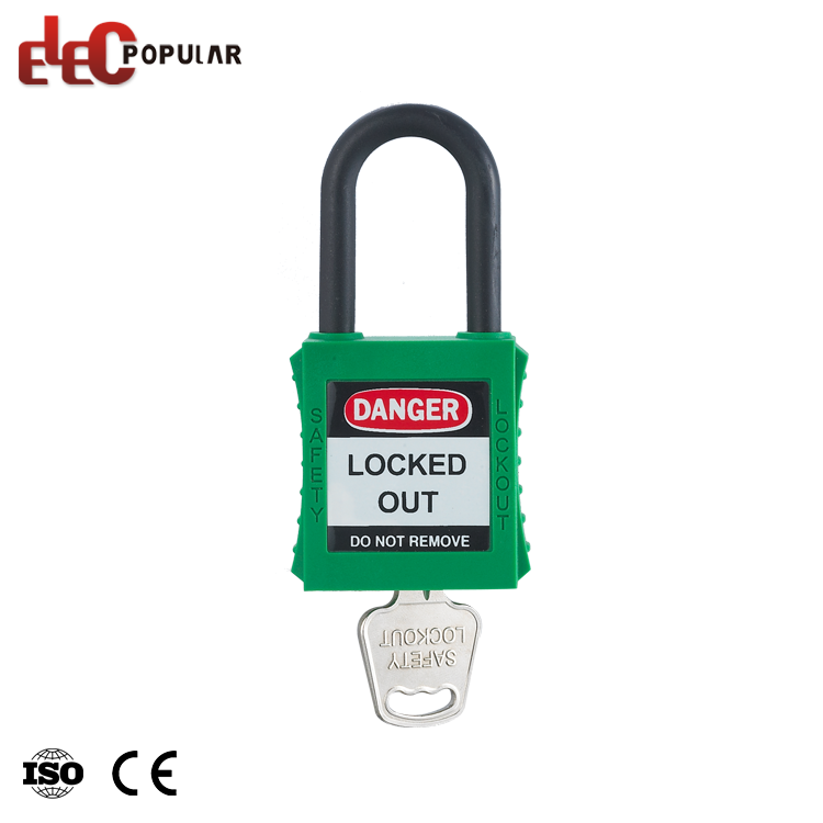 OEM Service High Security 38mm Insulation Shackle Pad Lock Keyed Alike Padlocks lockout tagout