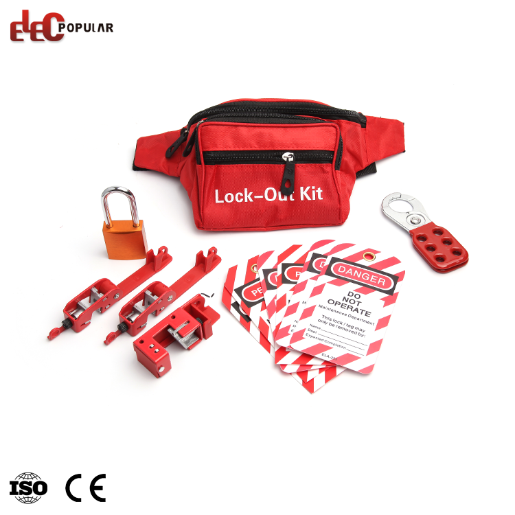 China High Quality Personal Safety Electrical Lockout Kit With Padlocks