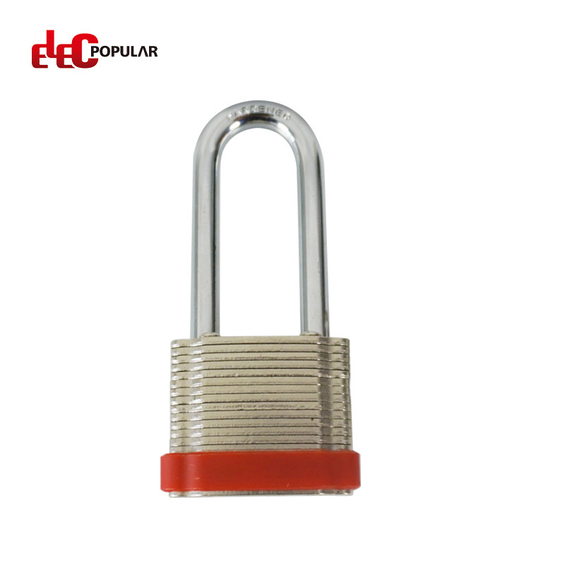 OEM Manufacturer Elecpopular Industrial 51MM Safety Laminated Steel Padlock with Master Key Key Cylinder Locks