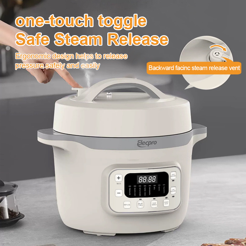 High Quality Instant Cooking Pot 70kPa 10in1 Multifunctional pressure cooker  4L 6L 8L rice electric pressure cooker