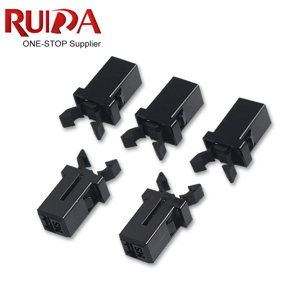 Plastic push the nylon door latchs for closing the lid parts locking  plastic switch snap mechanical door lock