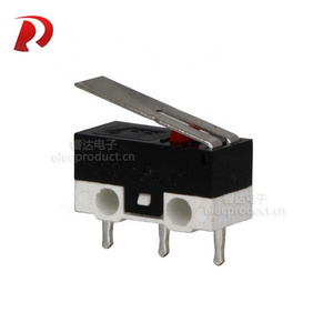 Kw12-5 3pin mouse switch 1A/2A 250V Mini Micro switch with 13.3mm metal lever for Mouse