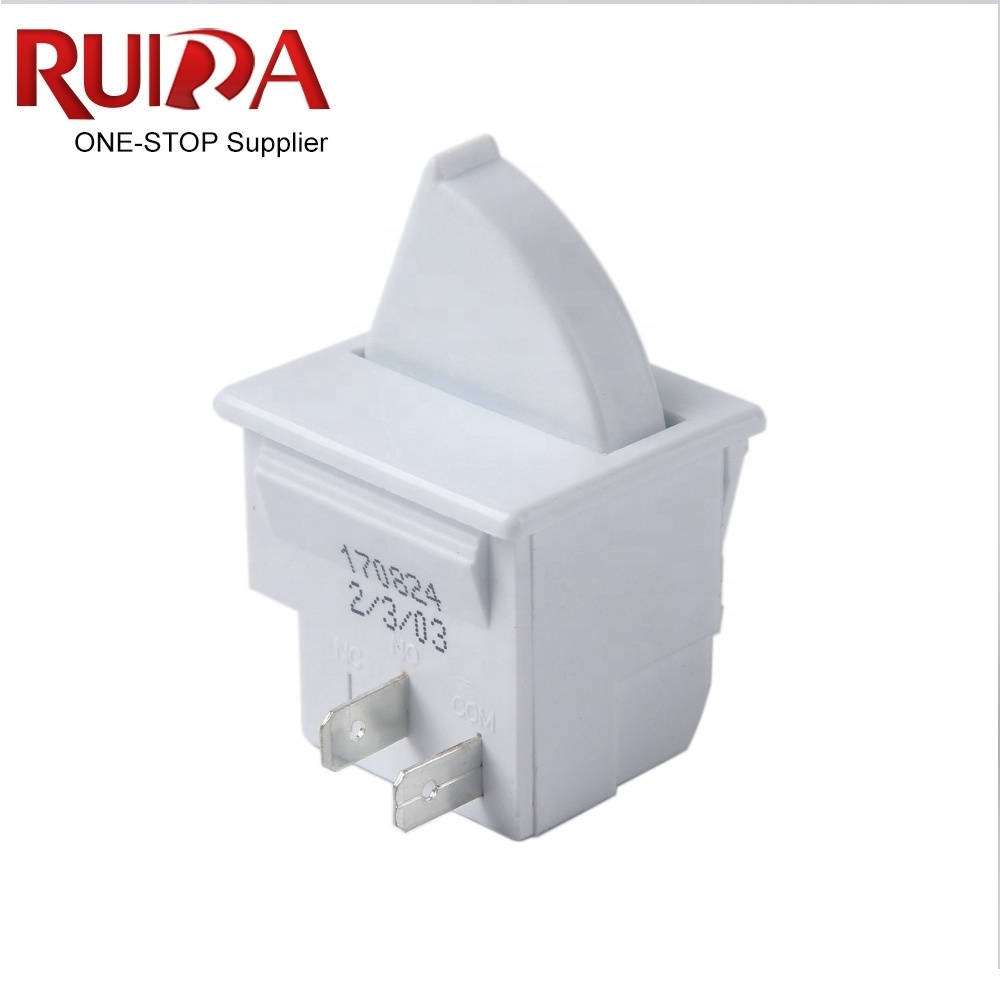 3100 5A 125VAC/2.5A 250VAC momentary Normal open push button refrigerator door switch