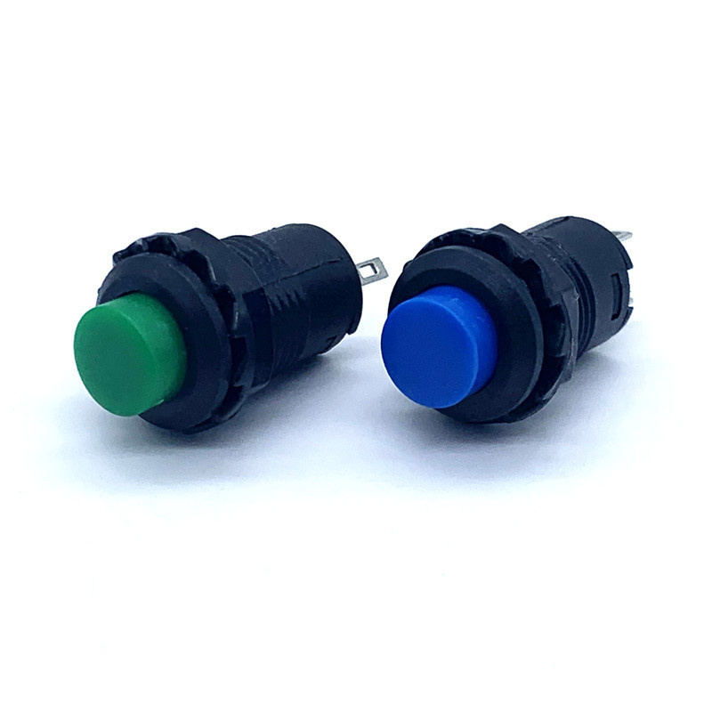 PBS1-10 Self-locking switch 12mm Normally open normally closed push-key switch PBS1-10 ON/OFF momentary push-button switch