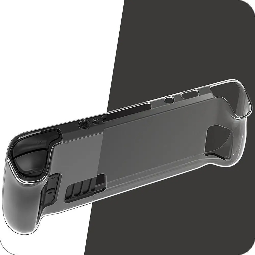 Accessories Anti-Slip Scratch Shock-Absorption TPU Soft Clear Protector Protective Case Cover Shell for Steam Deck