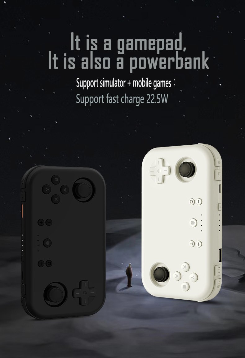 Power bank Best Christmas present  mobile phone gamepad game controller for android & ios with powerbank