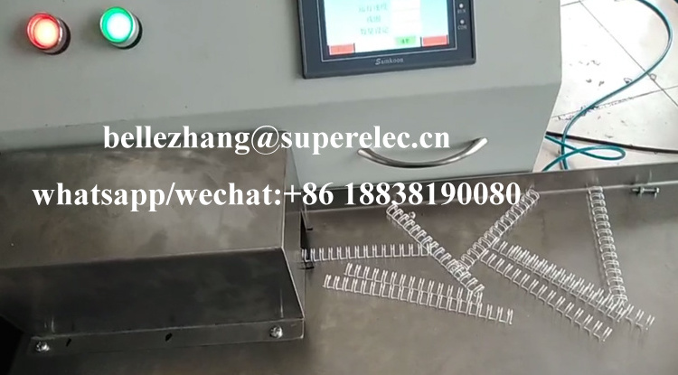 twin ring binding wire cutter double wire O binding wire cutter machine