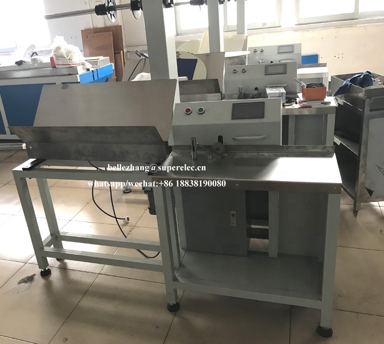 twin ring binding wire cutter double wire O binding wire cutter machine