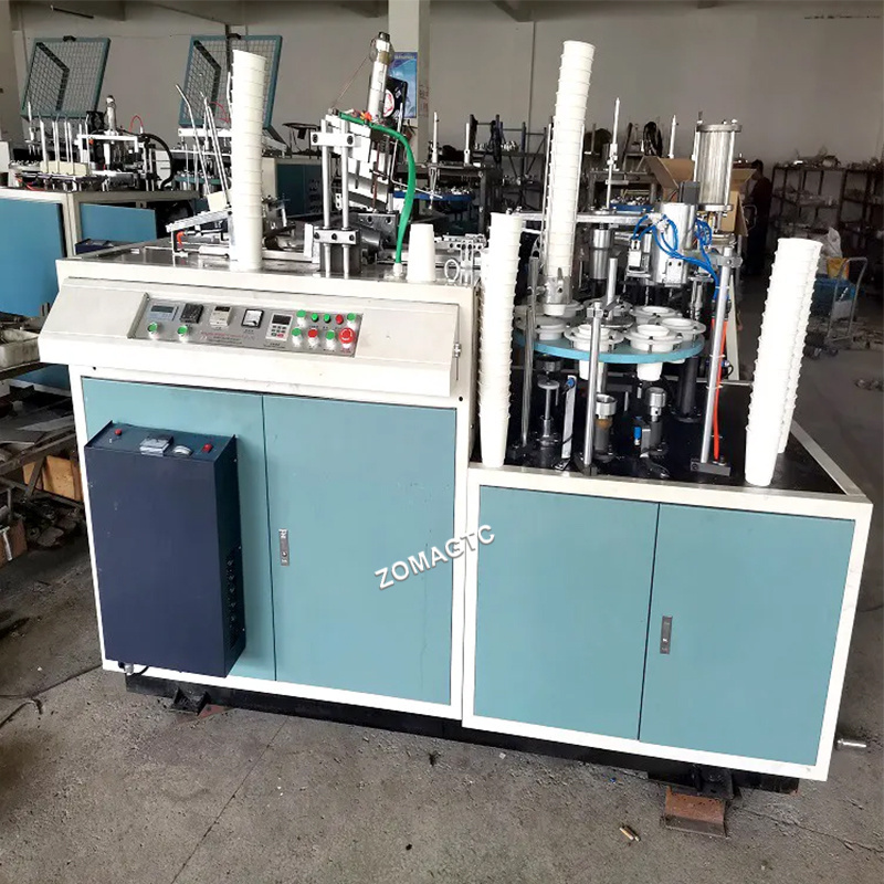 Disposable Automatic Double Wall Paper Cup Making Machine Price Ripple Coffee Paper Cup Forming Machine