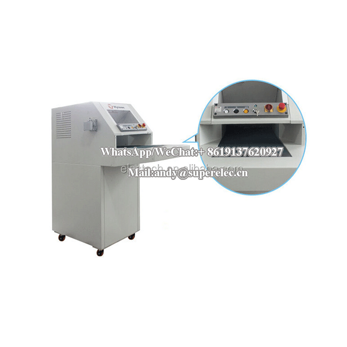 High Security Industry Office Crinkle Paper CD Cards Shredder Machine Auto Feed Commercial Waste Paper Shredder Prices