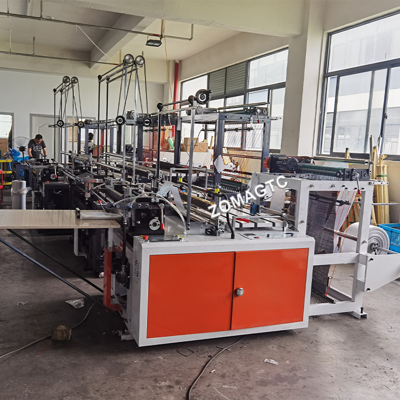 Automatic Plastic Film Folding And Bag Making Machine Shopping Plastic Packaging Pillow Bags Making Machine