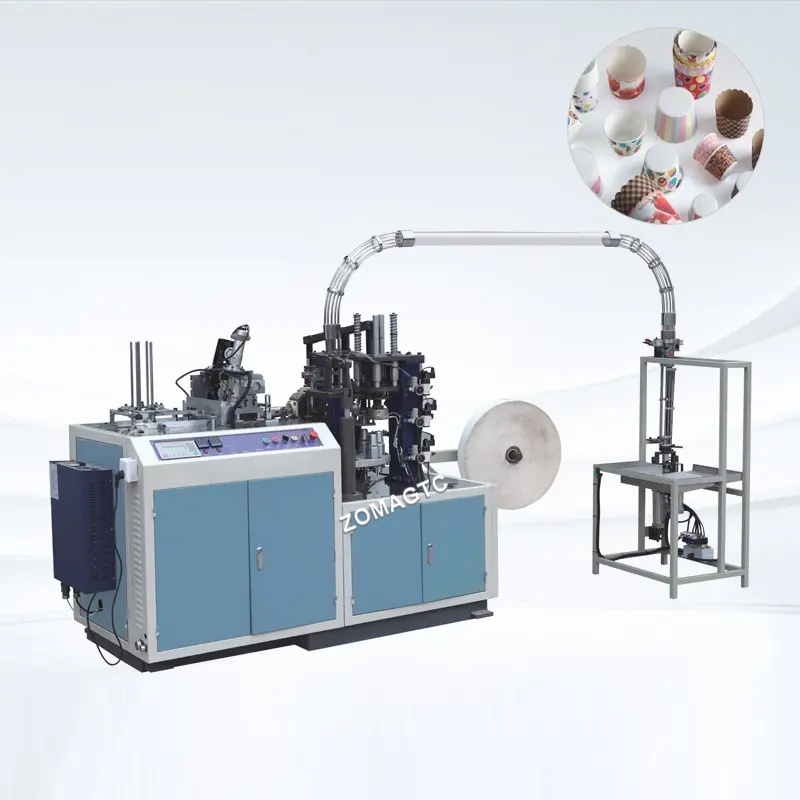 Disposable Automatic Double Wall Paper Cup Making Machine Price Ripple Coffee Paper Cup Forming Machine