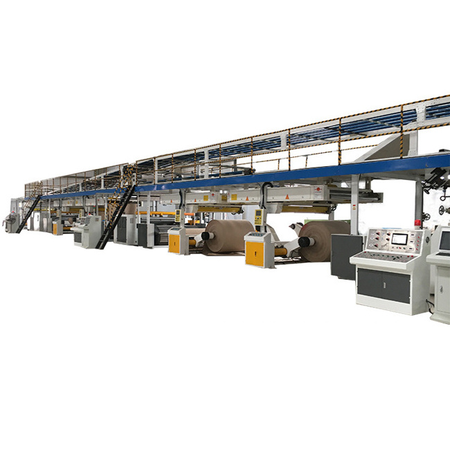 Fully Automatic Corrugated Carton Box Maker Machine 5 Ply Carton Box Manufacturing Machinery Making Machine Price For Carton Box