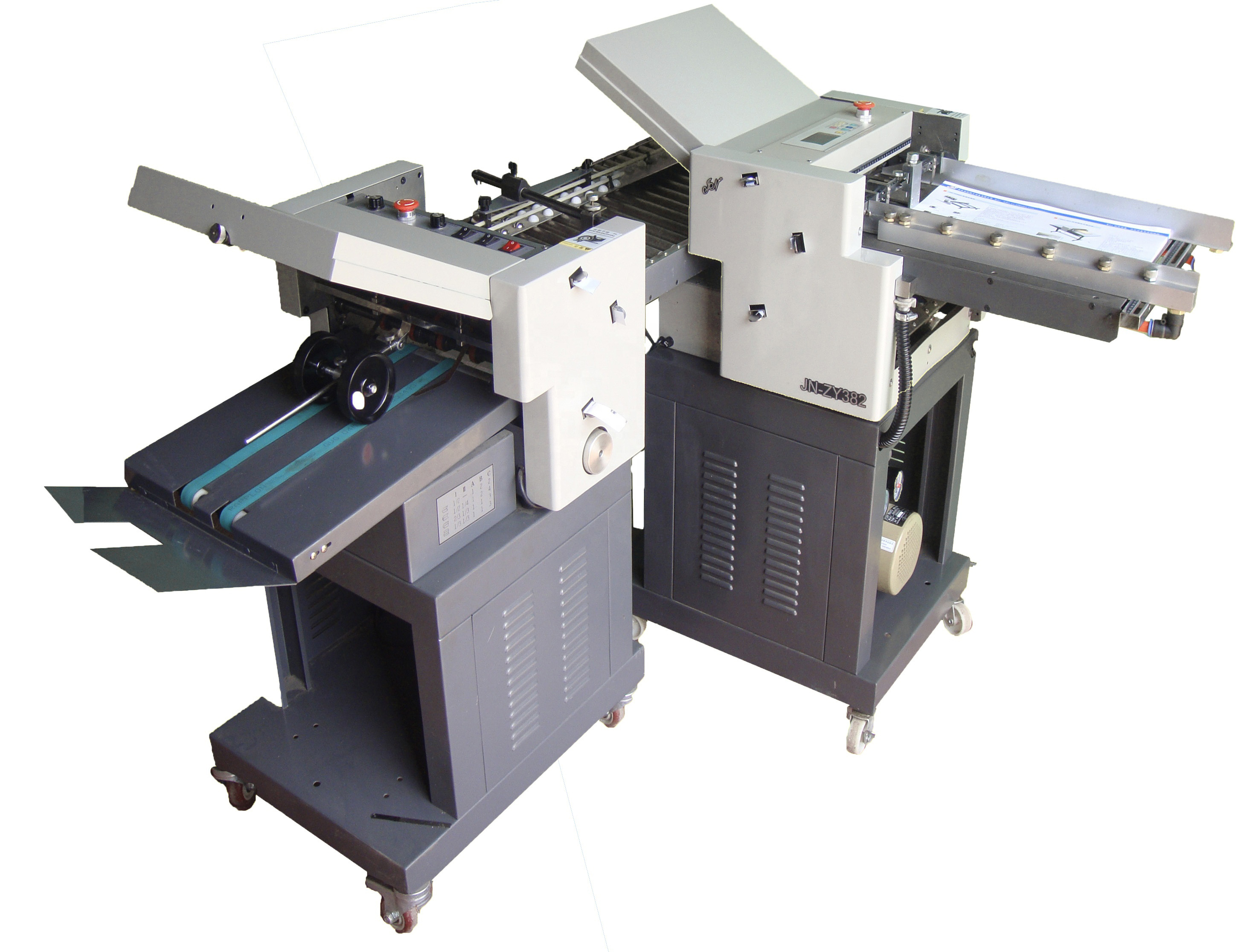 Automatic A3 Paper Sheet Crisscross Folder Machine Flyer Paper Folding ...