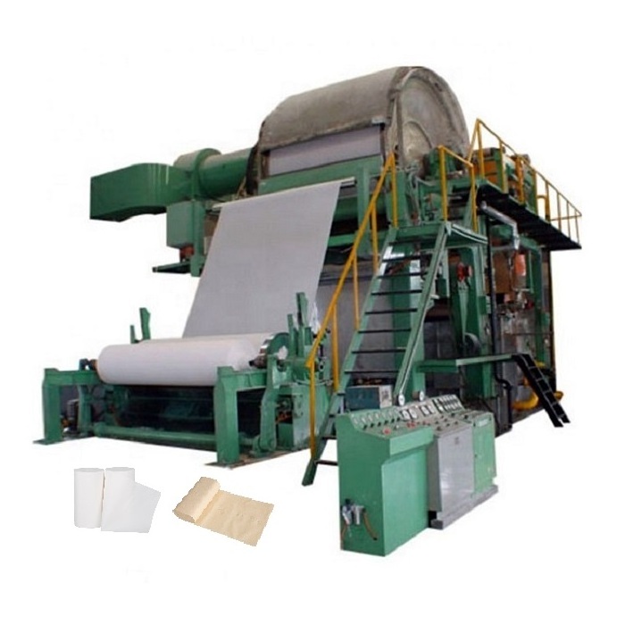 Toilet Tissue Paper Manufacturing Machine Toilet Paper Making Machine Complete Set Toilet Paper Roll Making Machine