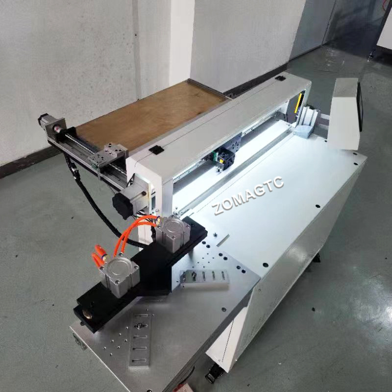 Fast Efficiency Automatic Paperboard Grooving Photo album lifting Machine Cardboard With Corner Cutting Machine