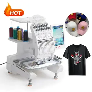 Low Price High Quality Hat Flat Garments T Shirt Sewing Embroidery Machine Computerized Embroidery Machine