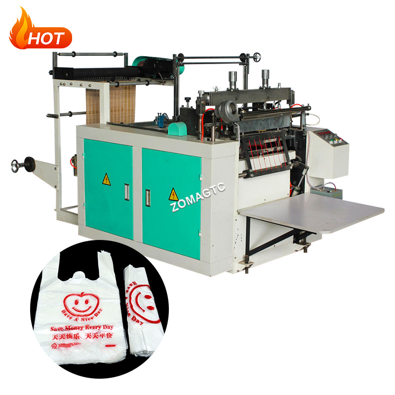 Hot Sale Semi Automatic Plastic Bag Making Machine Shopping Bag Machine Polythene Bag Making Machine